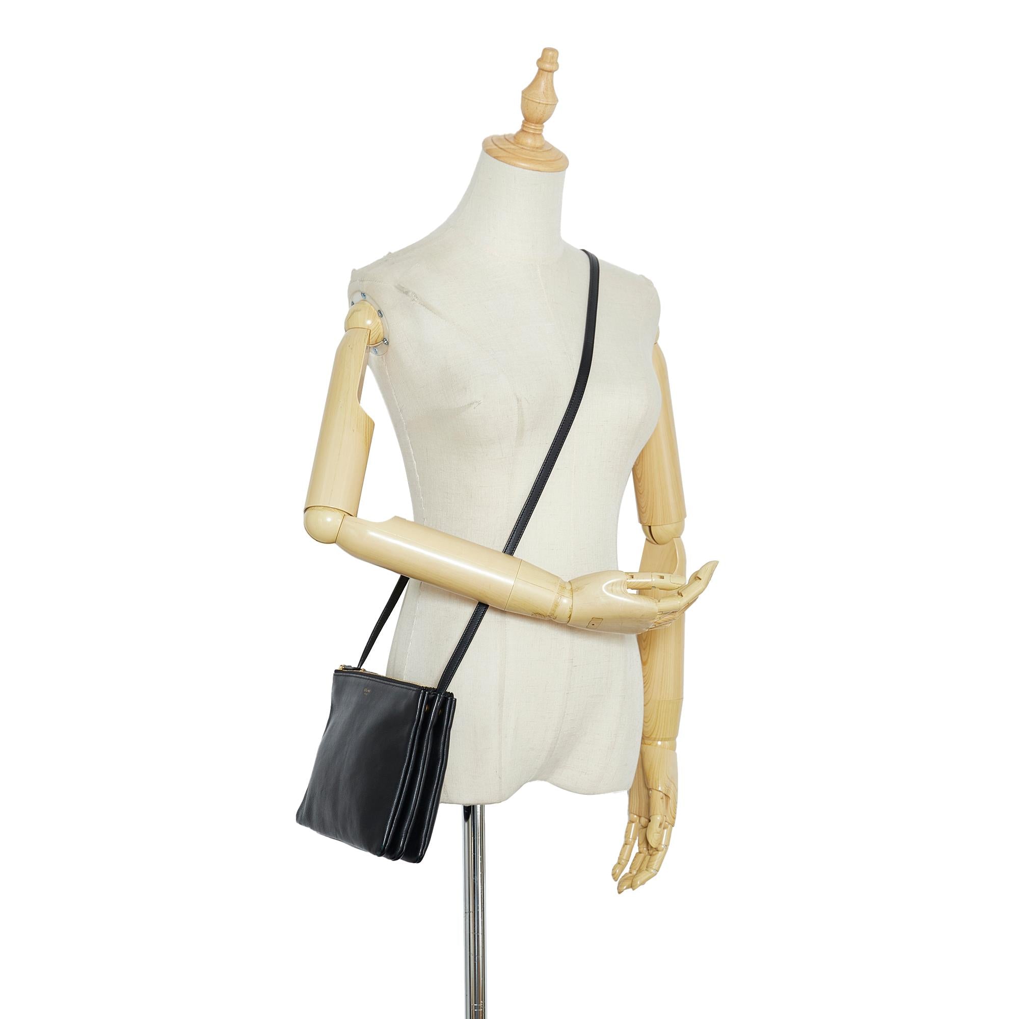 Celine Large Trio Crossbody (SHG-1qaOoz)