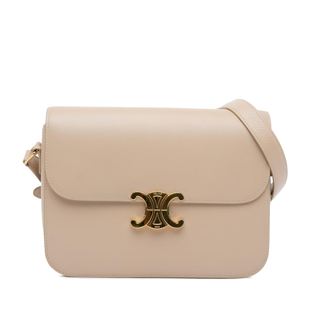 Celine Large Triomphe Crossbody Bag (SHG-wrAIvL)