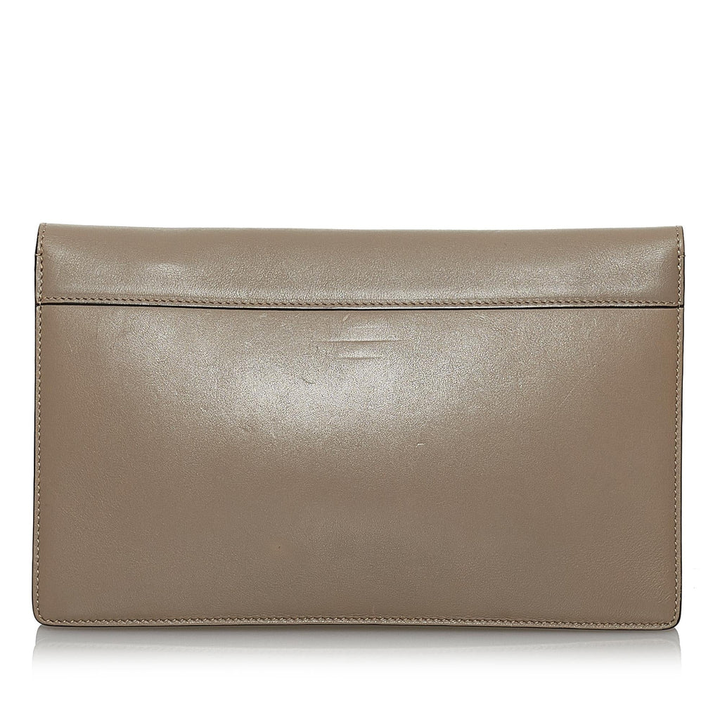Celine Leather Diamond Clutch Bag (SHG-30333)