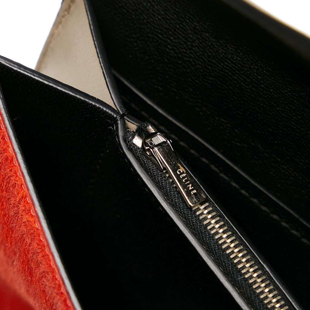 Celine Leather Diamond Clutch Bag (SHG-30333)