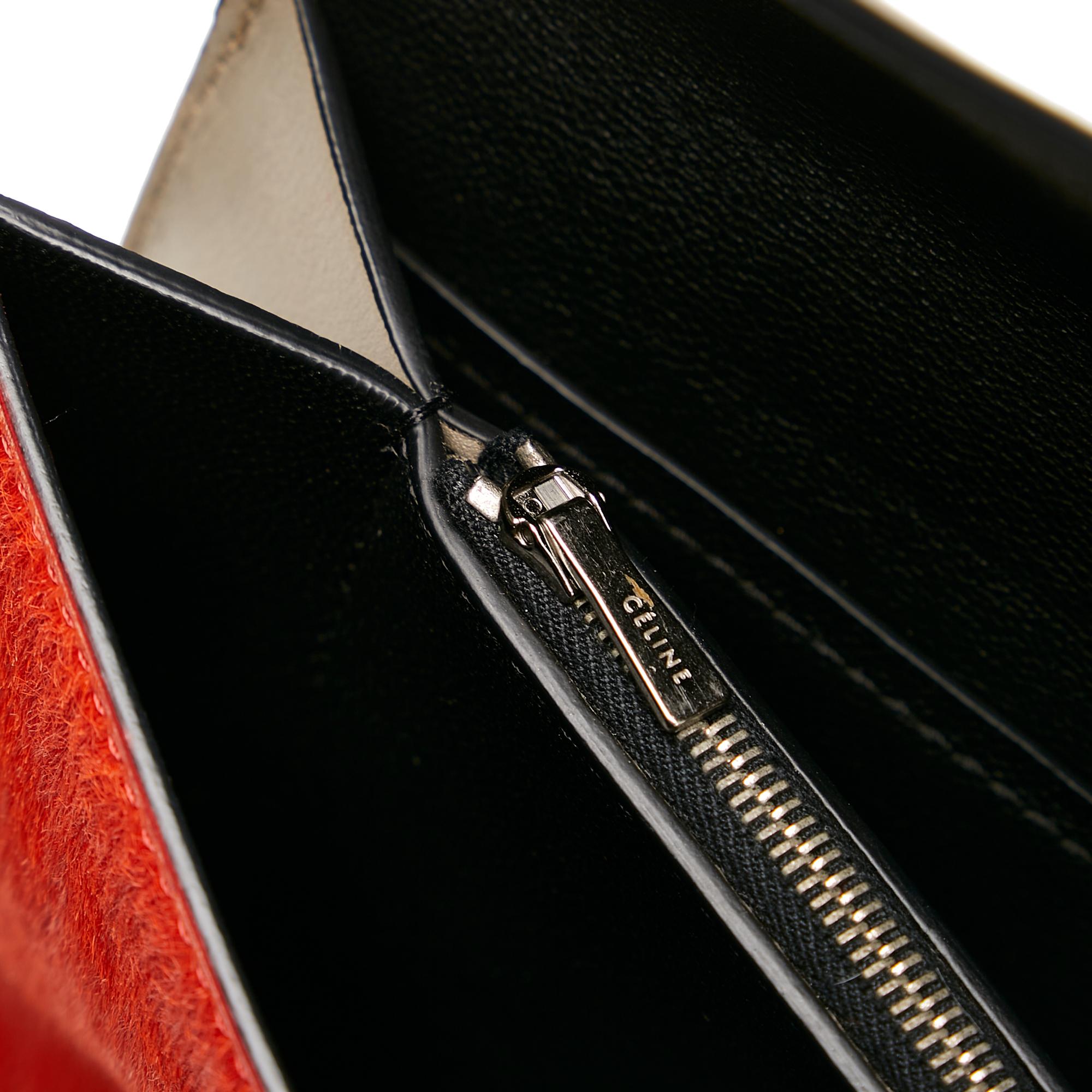 Celine Leather Diamond Clutch Bag (SHG-30333)