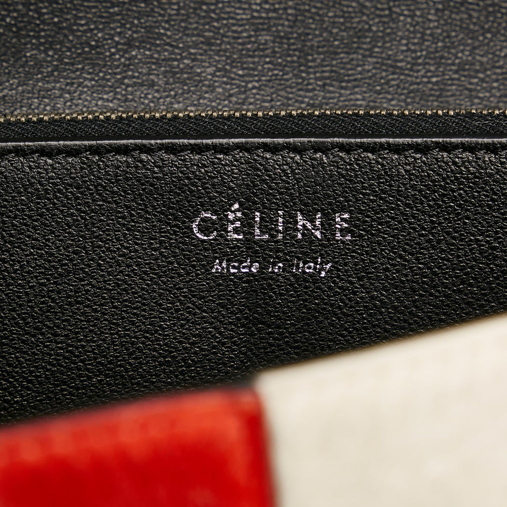 Celine Leather Diamond Clutch Bag (SHG-30333)