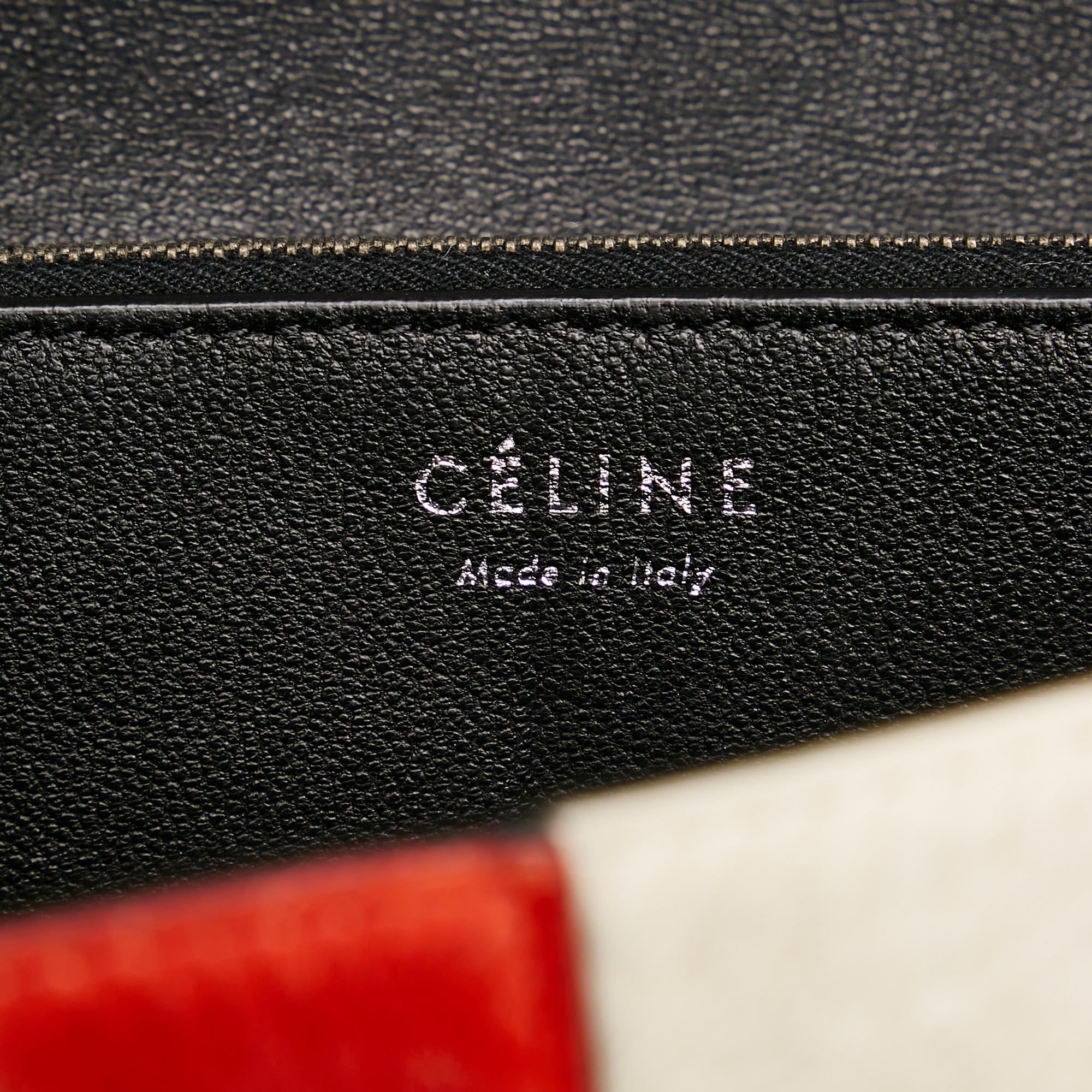 Celine Leather Diamond Clutch Bag (SHG-30333)