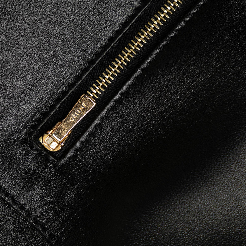 Celine Leather Foldover Clutch (SHG-lQsUOR)