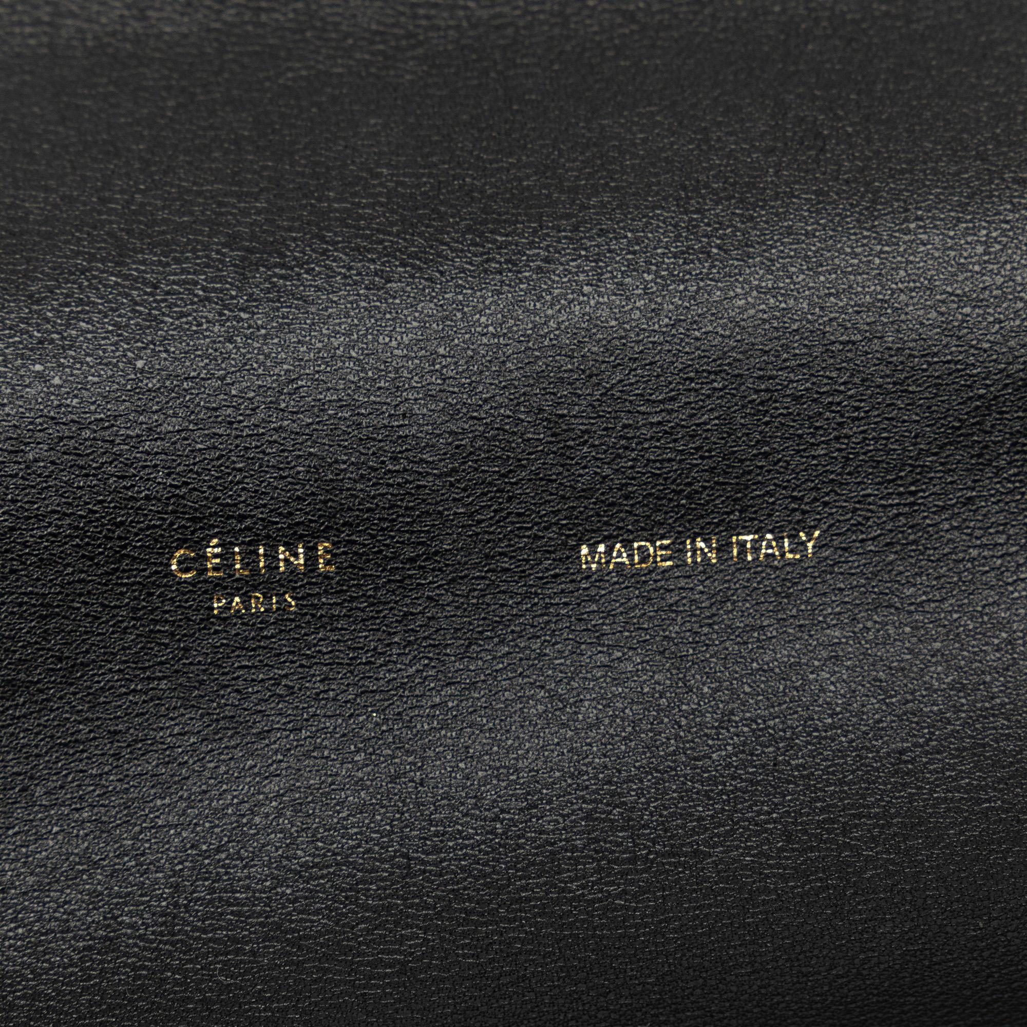Celine Leather Foldover Clutch (SHG-lQsUOR)