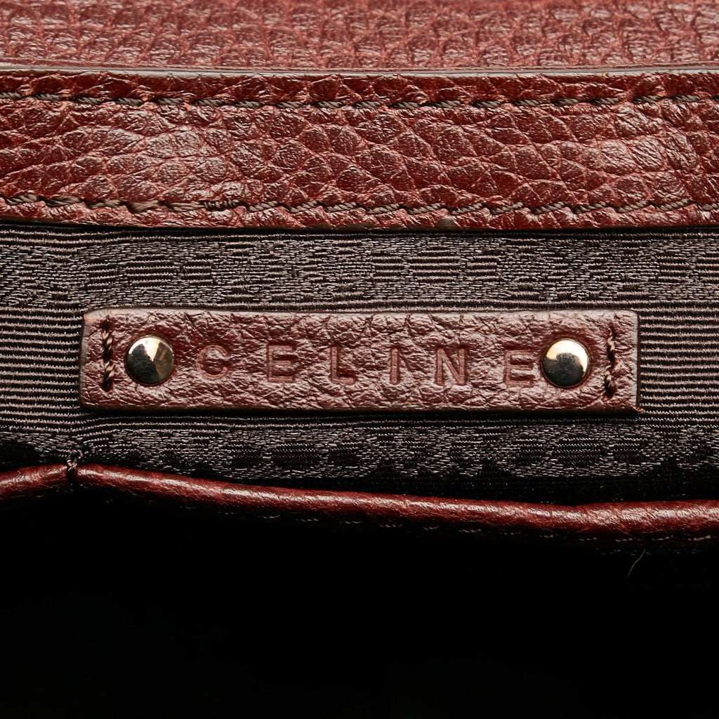 Celine Leather Handbag (SHG-34871)