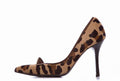 CÃƒÆ’Ã‚Â©line Leopard Print Calf Hair Pointed Toe Pumps SZ 36.5 sale