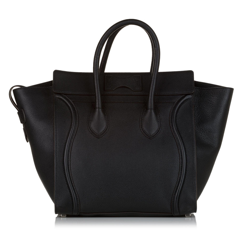 Celine Luggage Leather Tote Bag (SHG-33646)