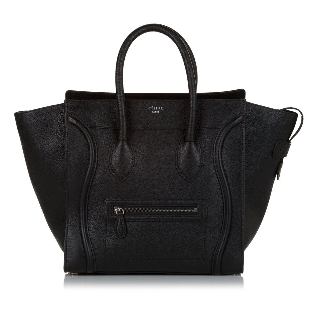 Celine Luggage Leather Tote Bag (SHG-33646)
