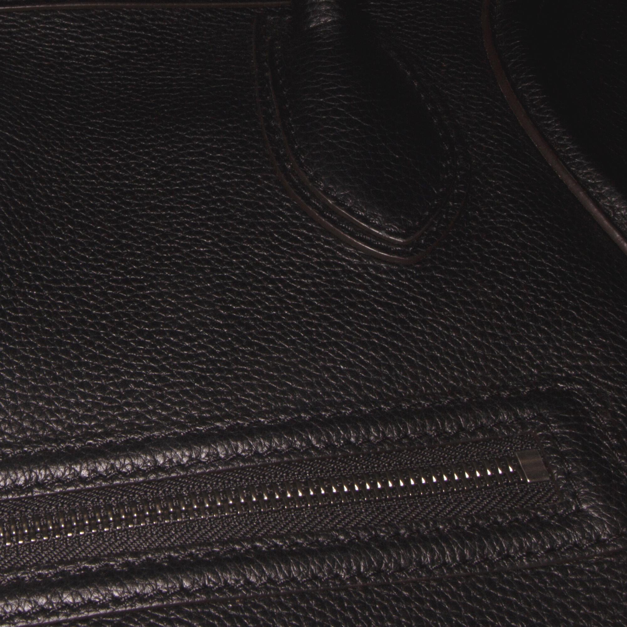 Celine Luggage Leather Tote Bag (SHG-33646)