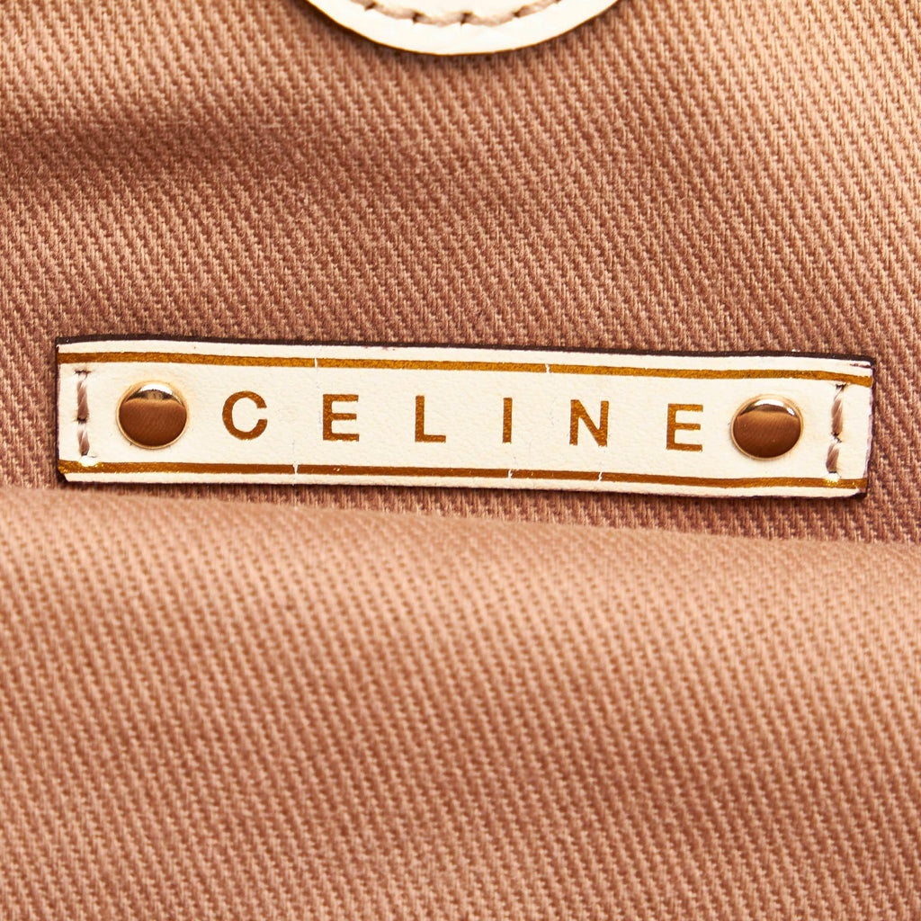 Celine Macadam Bittersweet Canvas Shoulder Bag (SHG-28644)