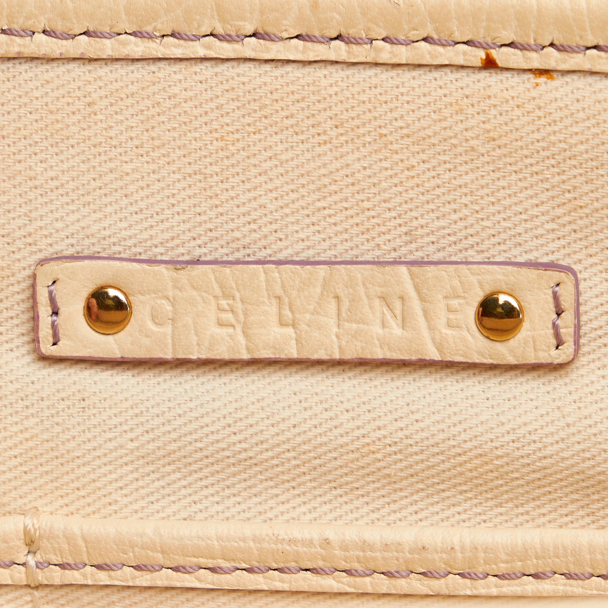Celine Macadam Boogie Canvas Handbag (SHG-26857)
