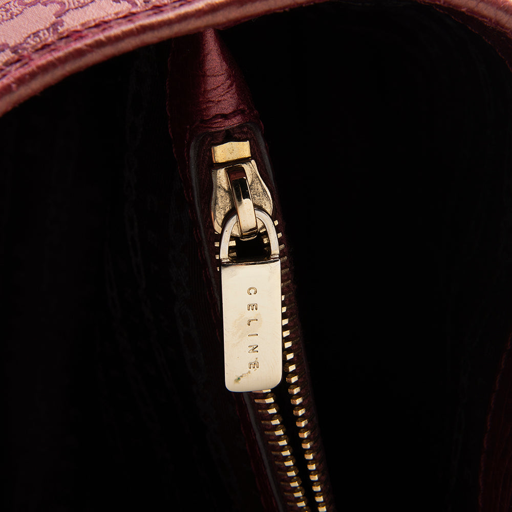 Celine Macadam Canvas Logo Tote (SHF-12781)