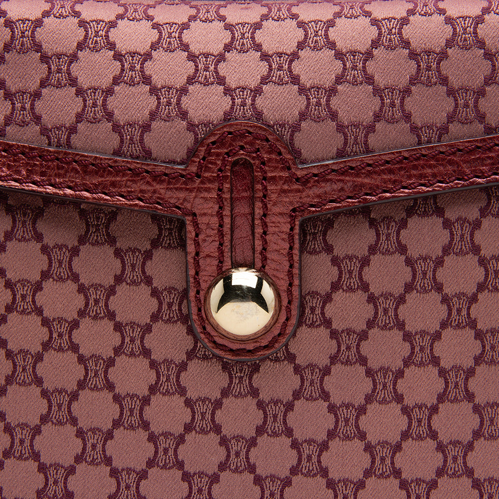Celine Macadam Canvas Logo Tote (SHF-12781)