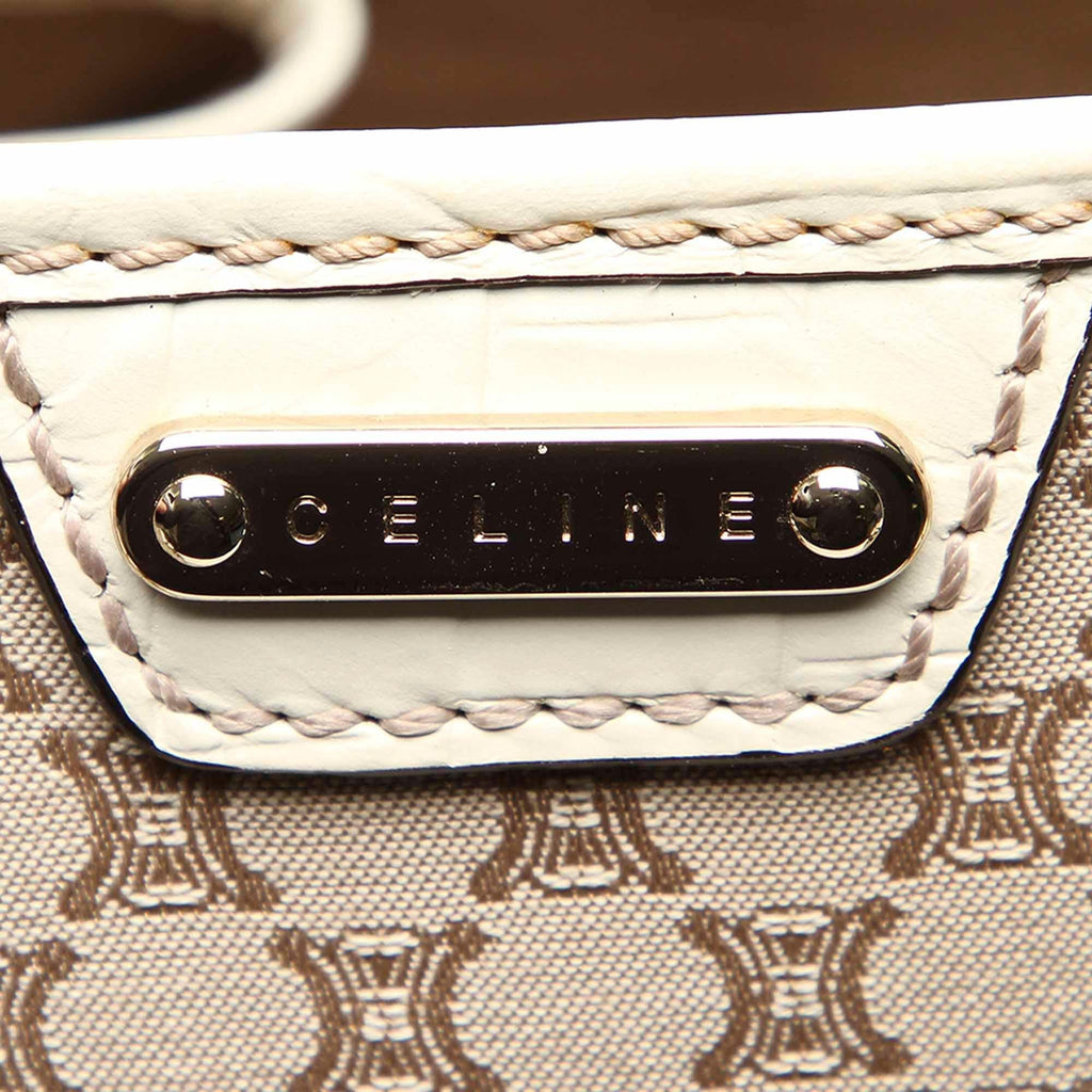 Celine Macadam Canvas Tote Bag (SHG-11637)