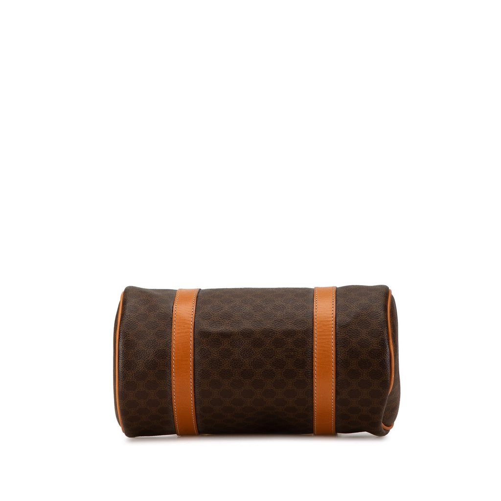 Celine Macadam Coated Canvas Boston Bag (SHG-MxiXR4)