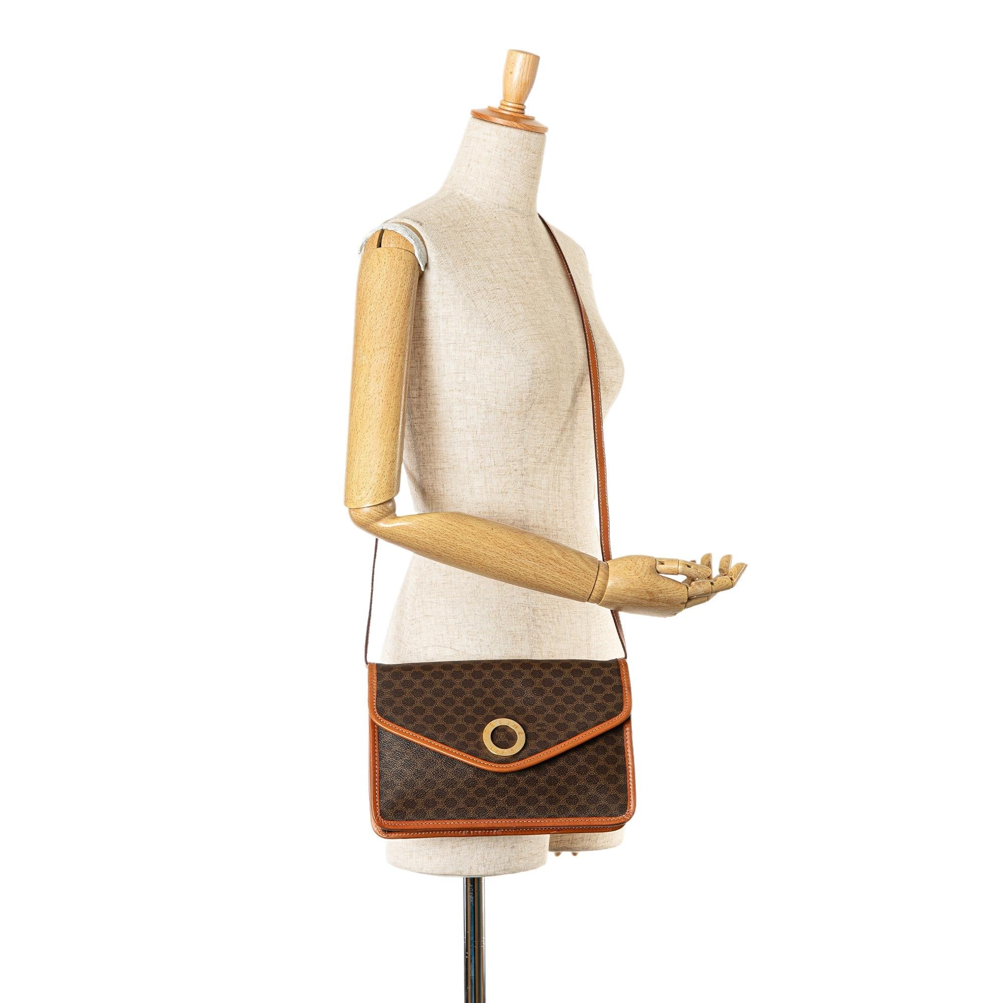 Celine Macadam Coated Canvas Crossbody (SHG-p0yqO6)