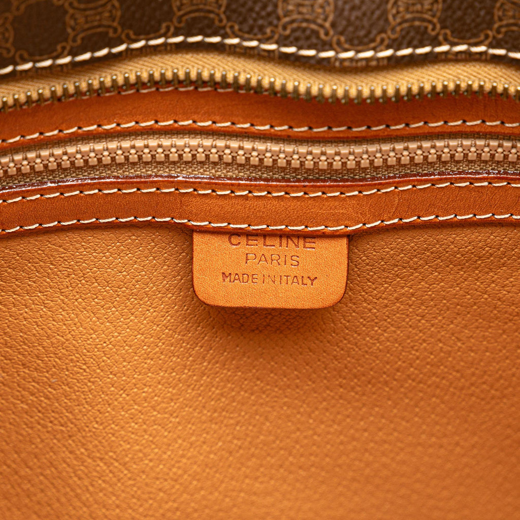 Celine Macadam Coated Canvas Tote (SHG-GGrhQb)