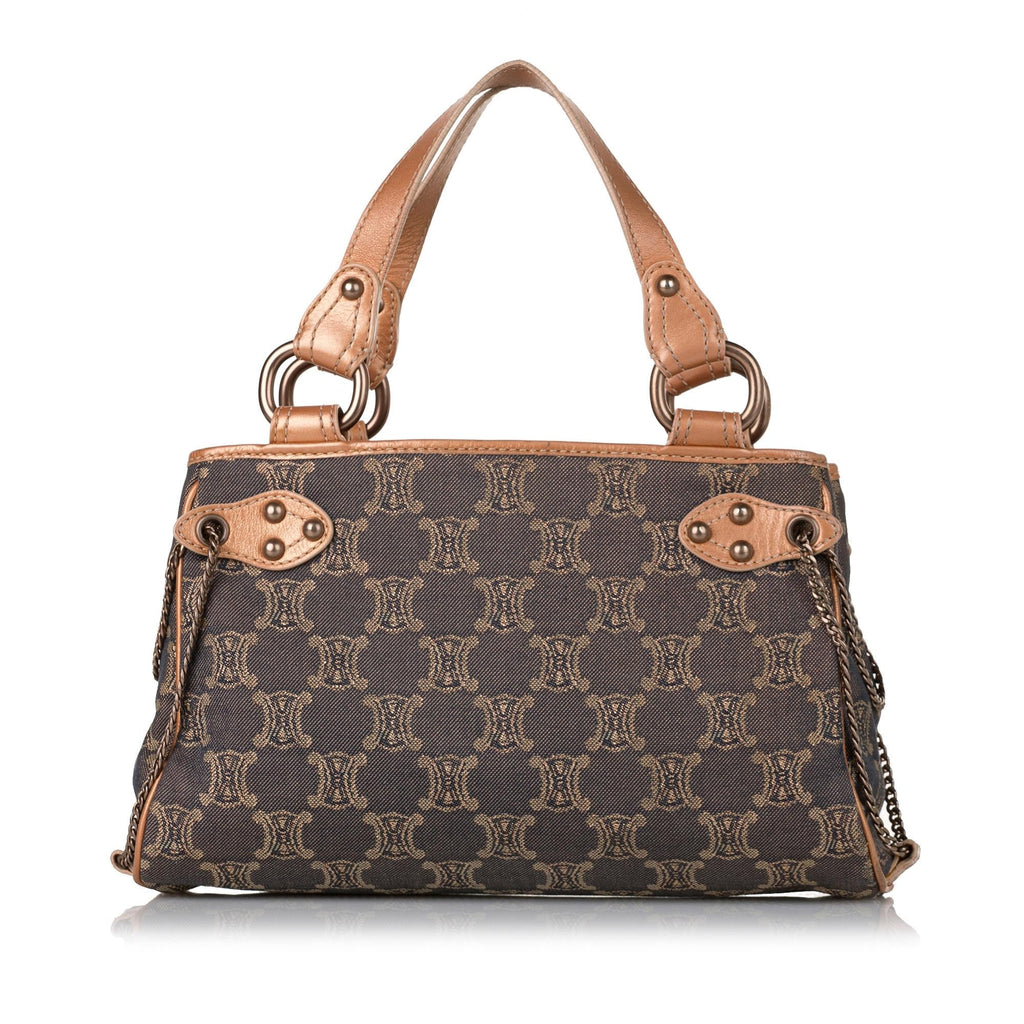 Celine Macadam Denim Handbag (SHG-35384)