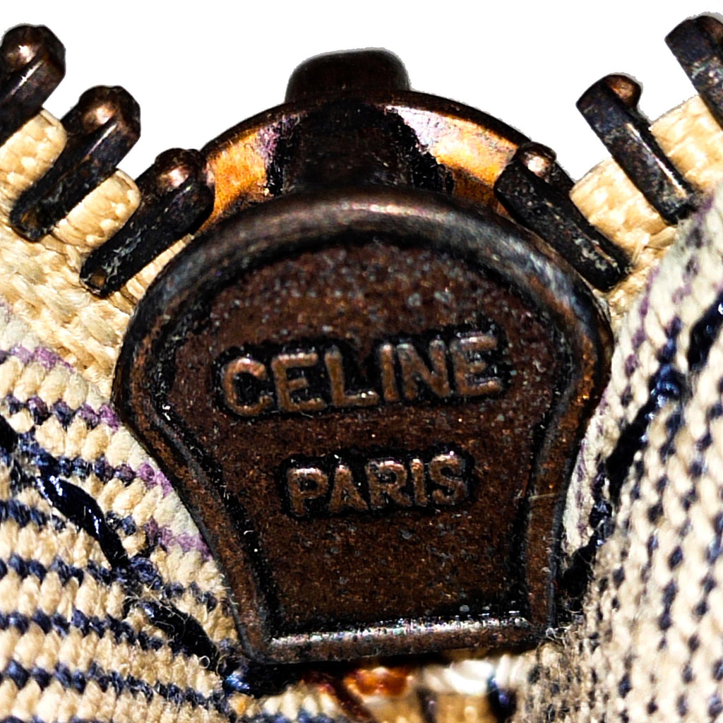 Celine Macadam Denim Handbag (SHG-35384)