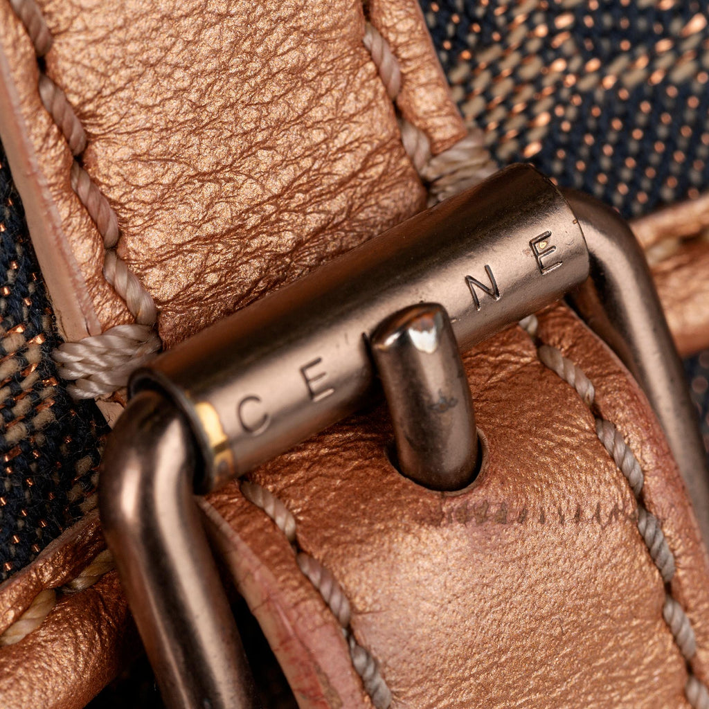 Celine Macadam Denim Handbag (SHG-35384)
