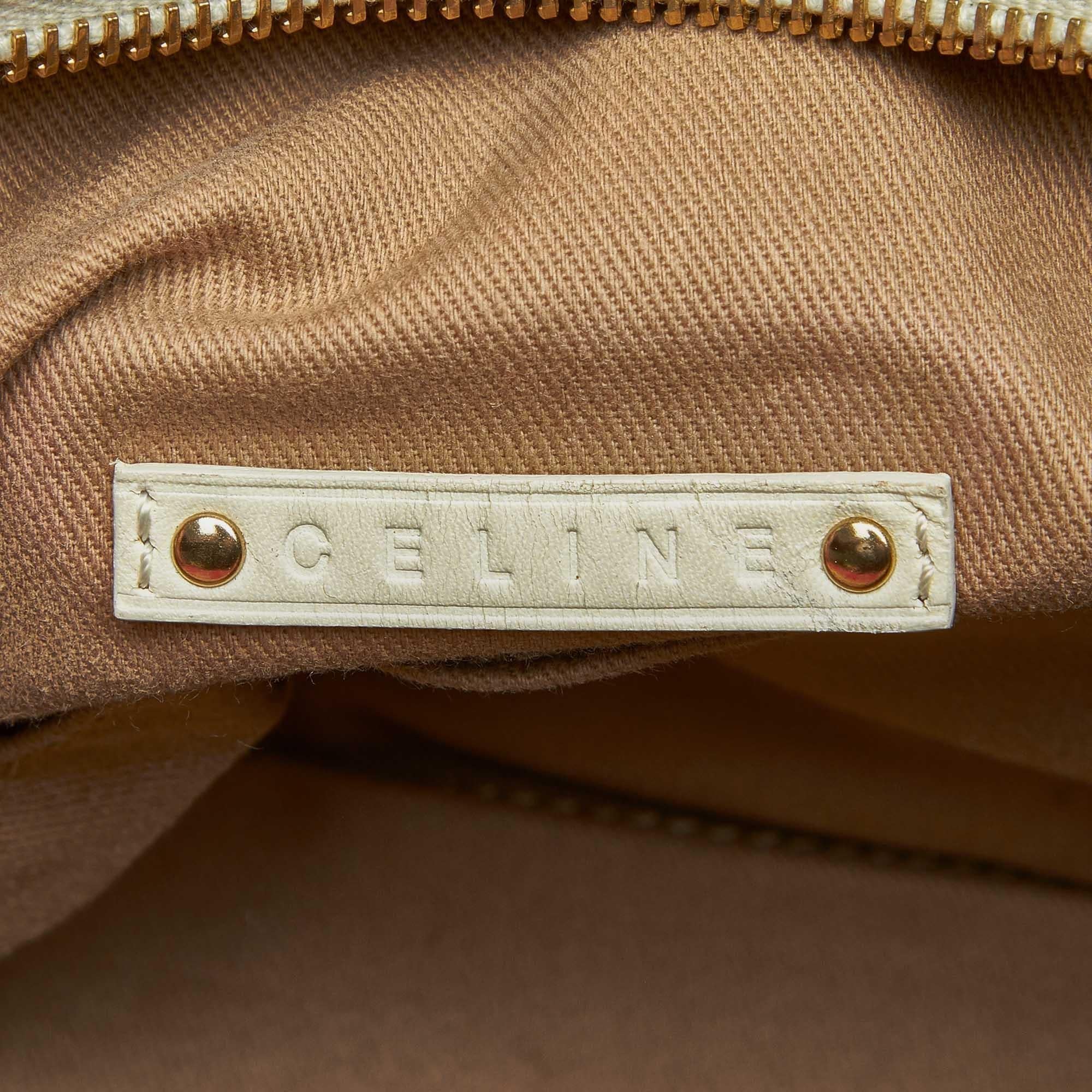 Celine Macadam Denim Shoulder Bag (SHG-17590)