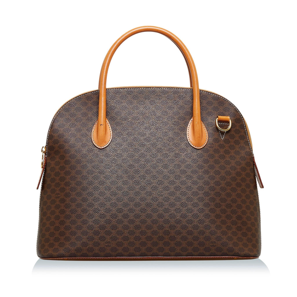 Celine Macadam Dome Satchel (SHG-t5stLF)