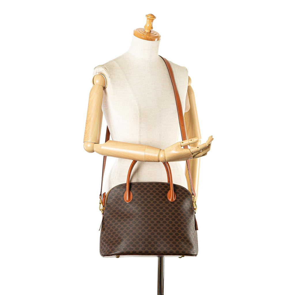Celine Macadam Dome Satchel (SHG-p3Zpxb)