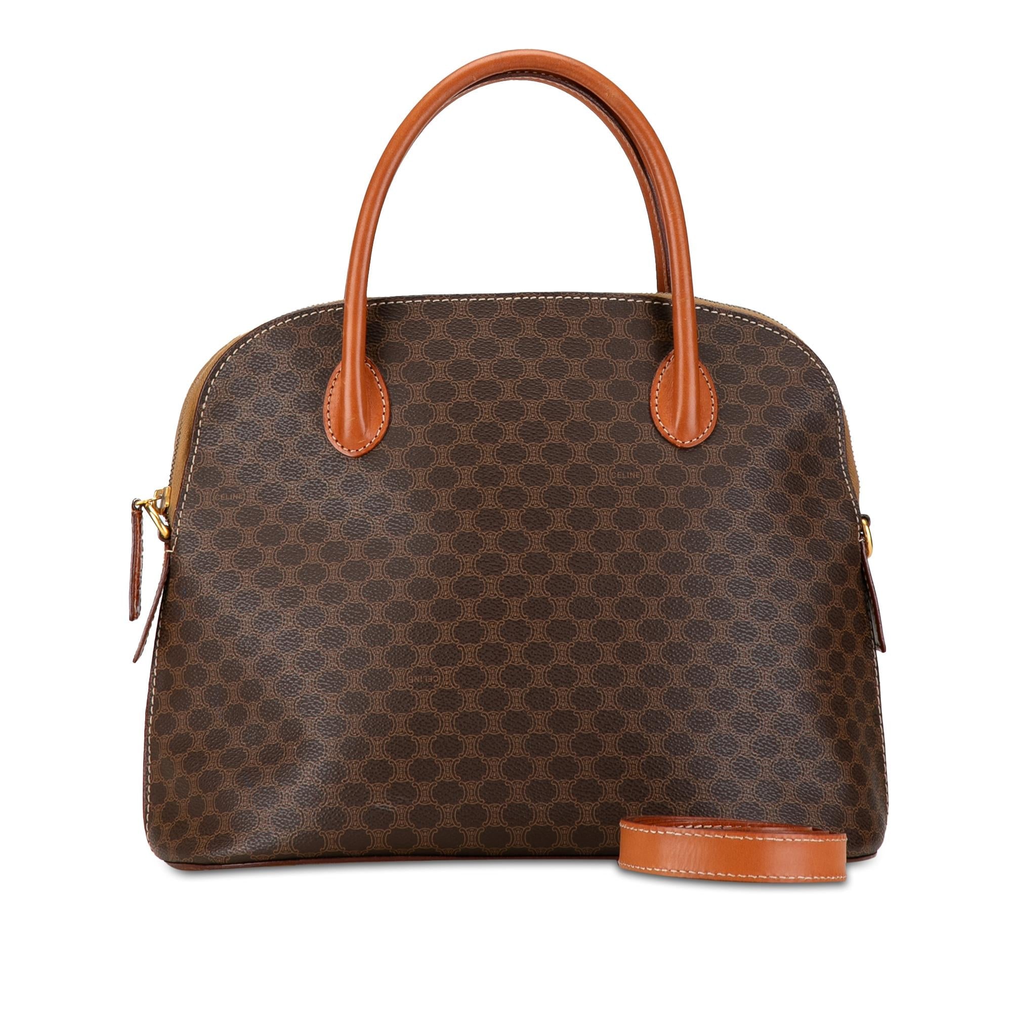 Celine Macadam Dome Satchel (SHG-p3Zpxb)
