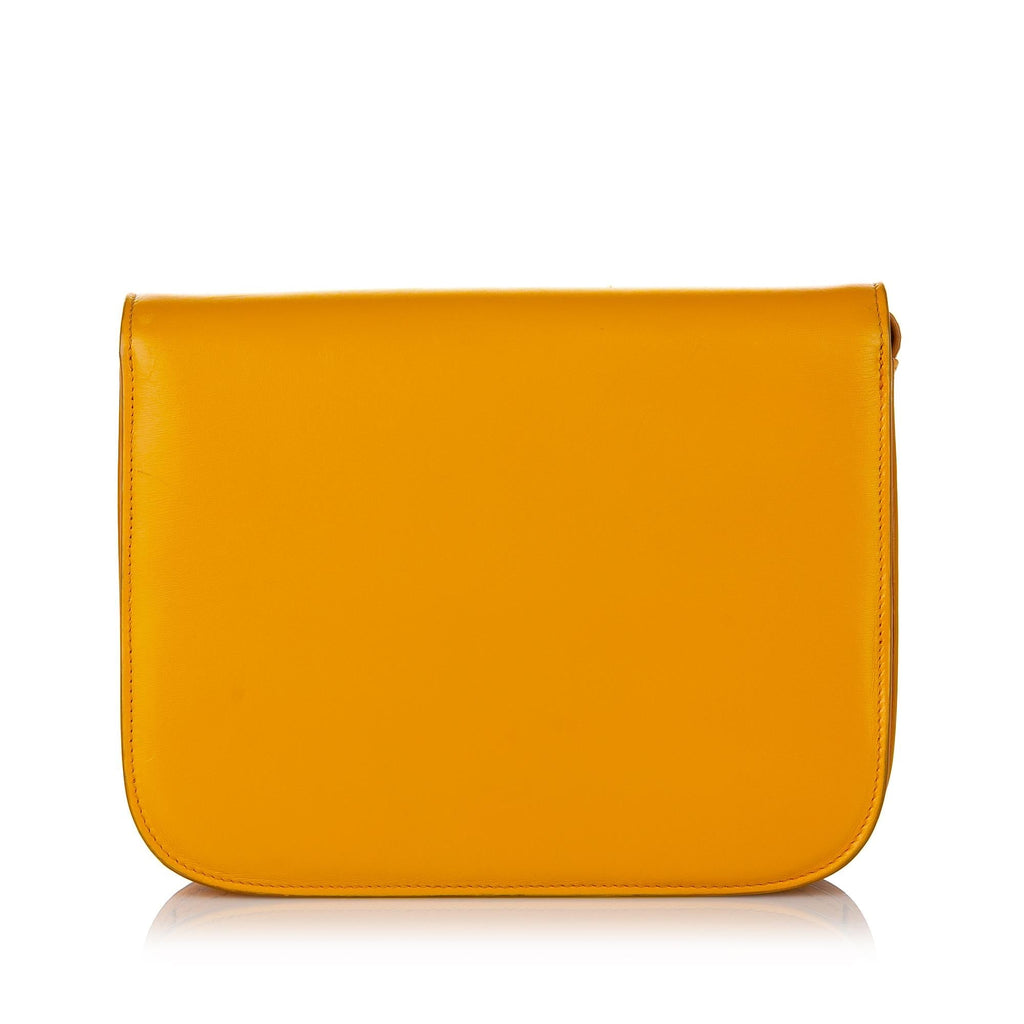 Celine Medium Classic Box Leather Crossbody Bag (SHG-3en6Z7)