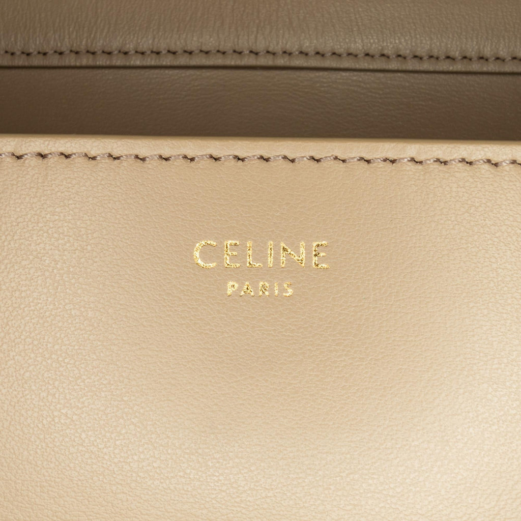 Celine Medium Leather Tabou Crossbody (SHG-crepzX)