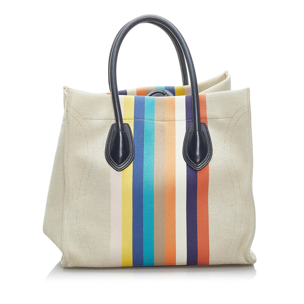 Celine Medium Phantom Luggage Canvas Handbag (SHG-34181)