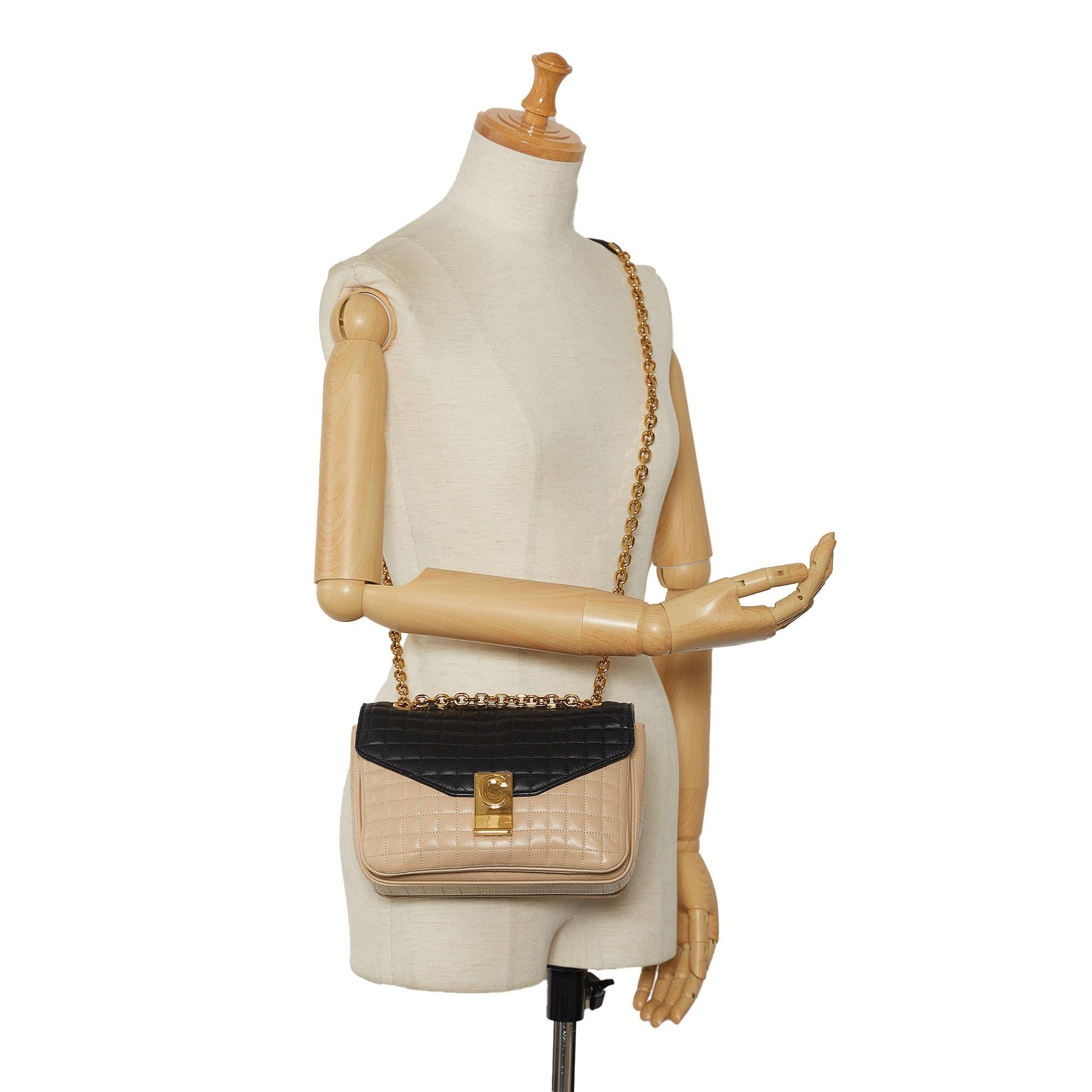 Celine Medium Quilted C Crossbody (SHG-BpAtmE)
