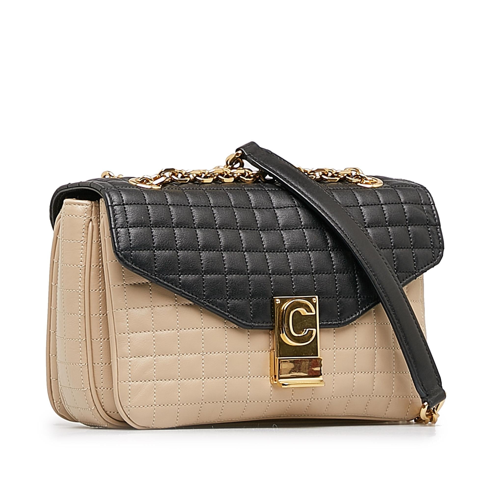 Celine Medium Quilted C Crossbody (SHG-BpAtmE)