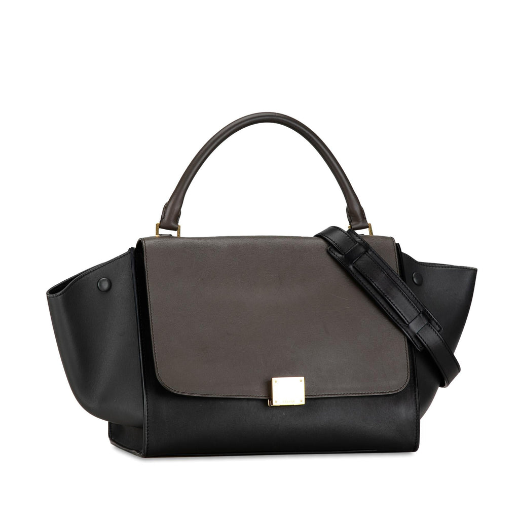 Celine Medium Trapeze Satchel (SHG-Bv80jS)