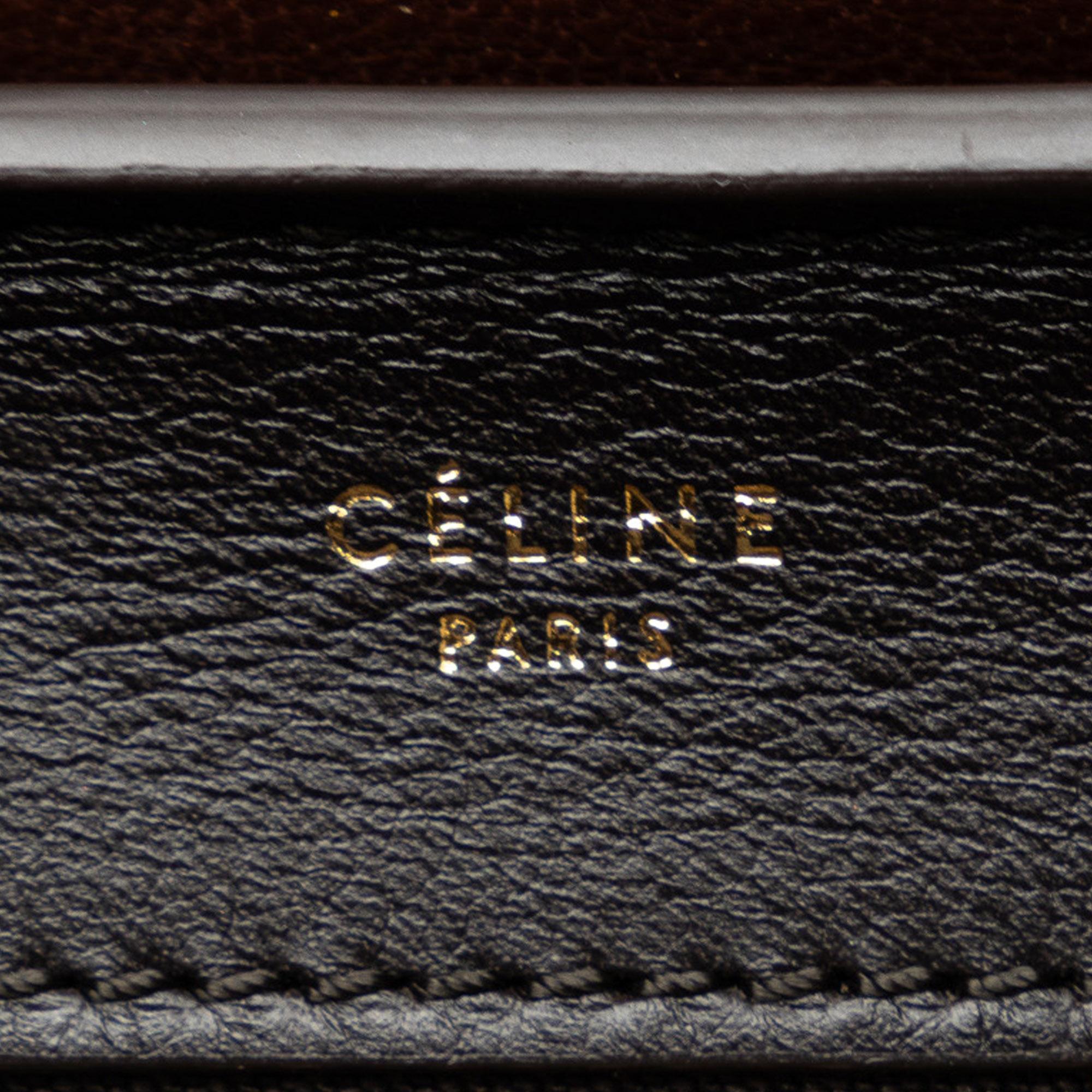 Celine Medium Trapeze Tricolor Satchel (SHG-CdZq7W)