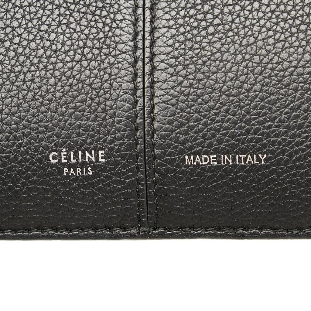 Celine Medium Trifold Leather Tote Bag (SHG-23594)