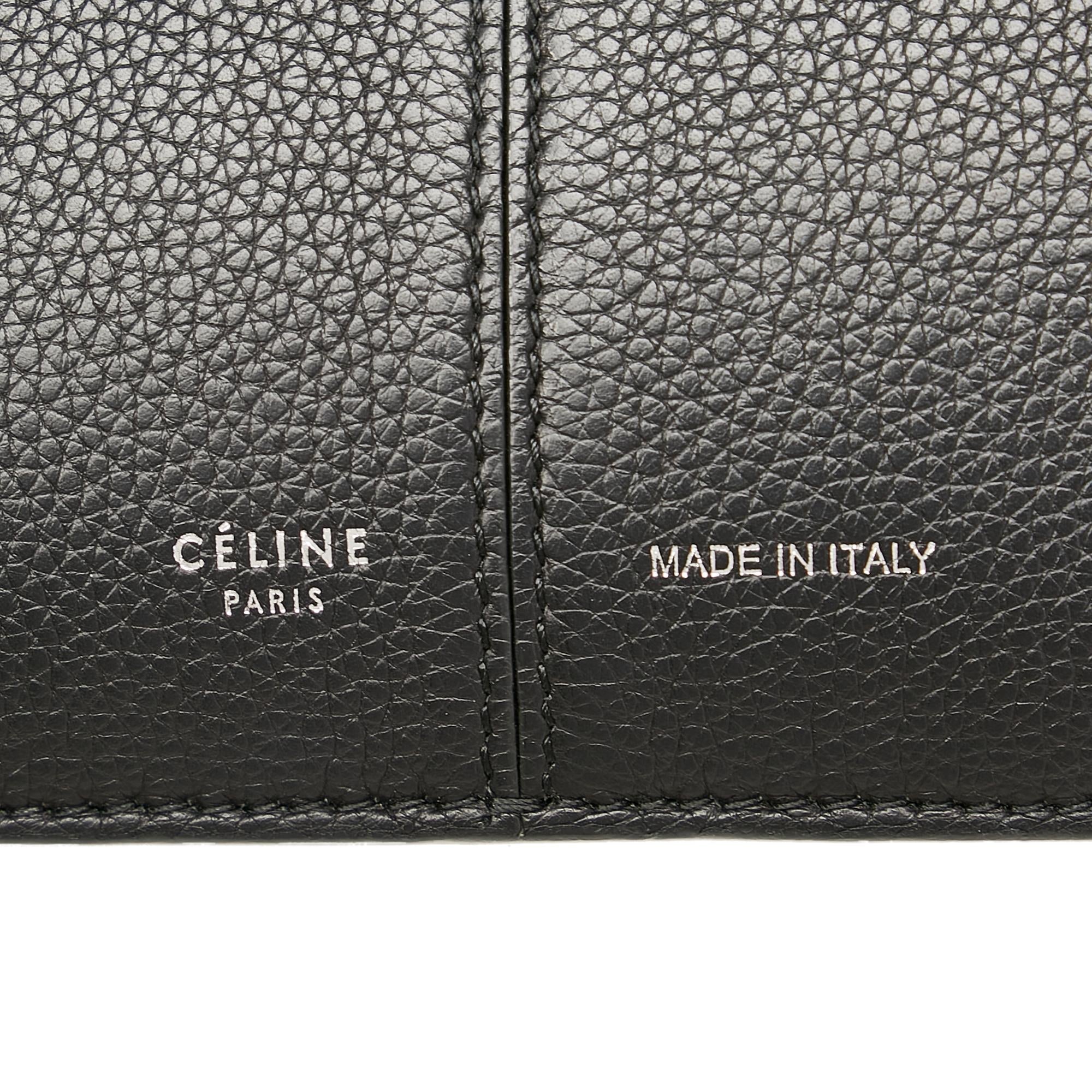 Celine Medium Trifold Leather Tote Bag (SHG-23594)