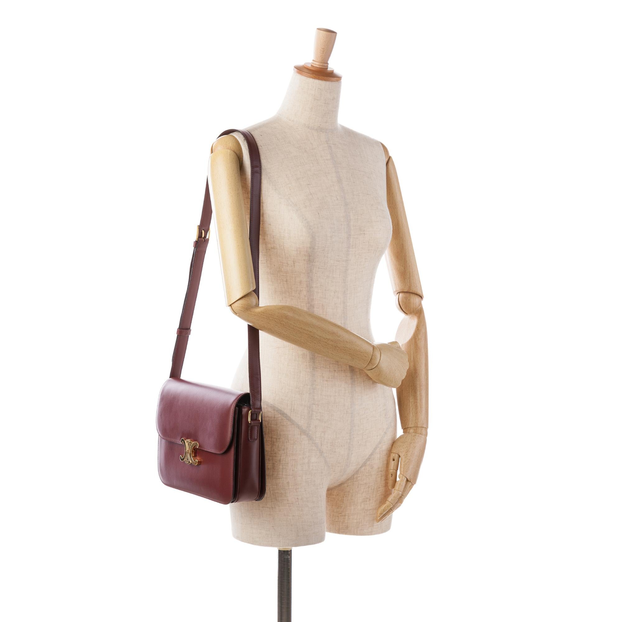 Celine Medium Triomphe Crossbody Bag (SHG-ewHuBe)