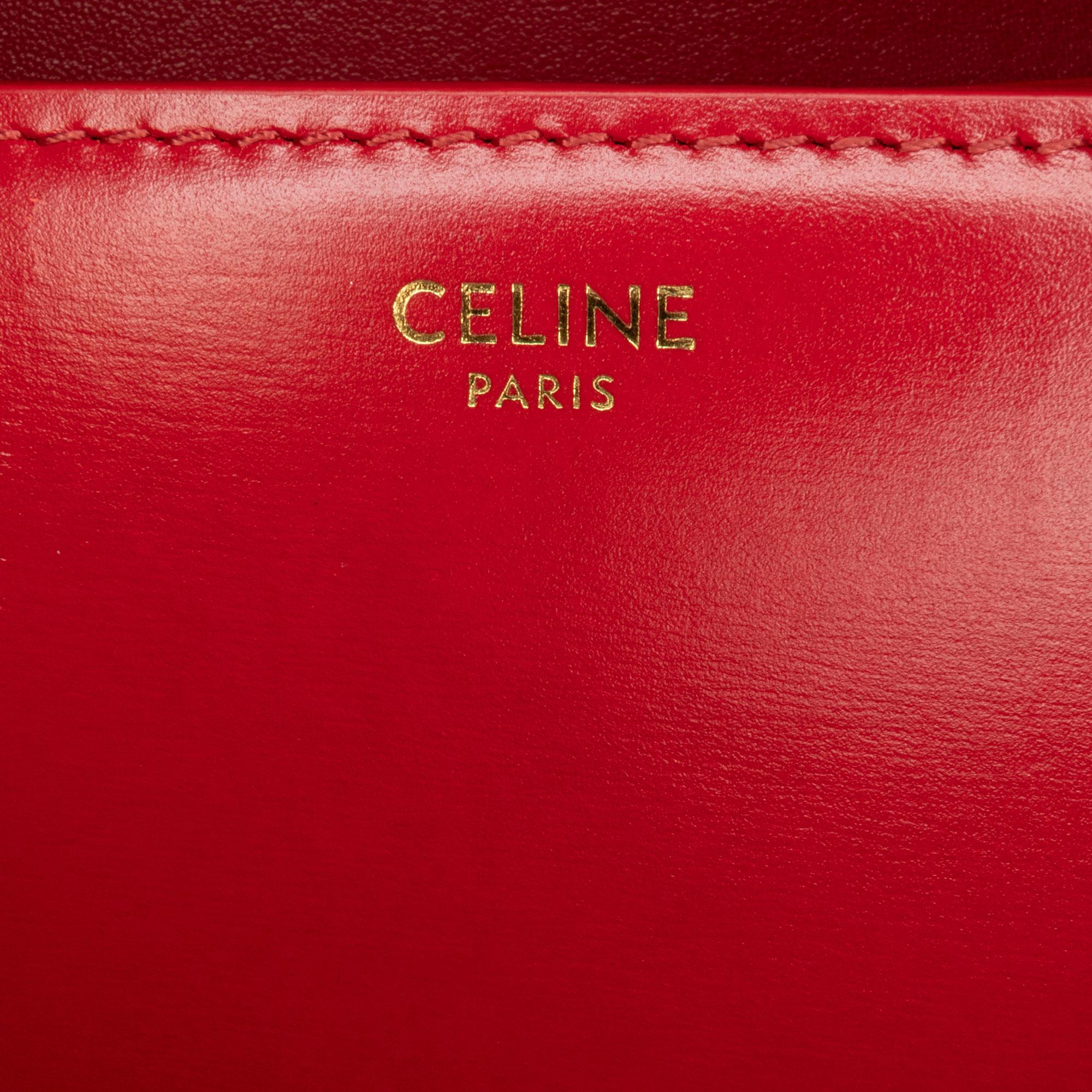 Celine Medium Triomphe Crossbody Bag (SHG-Mj1Oy2)