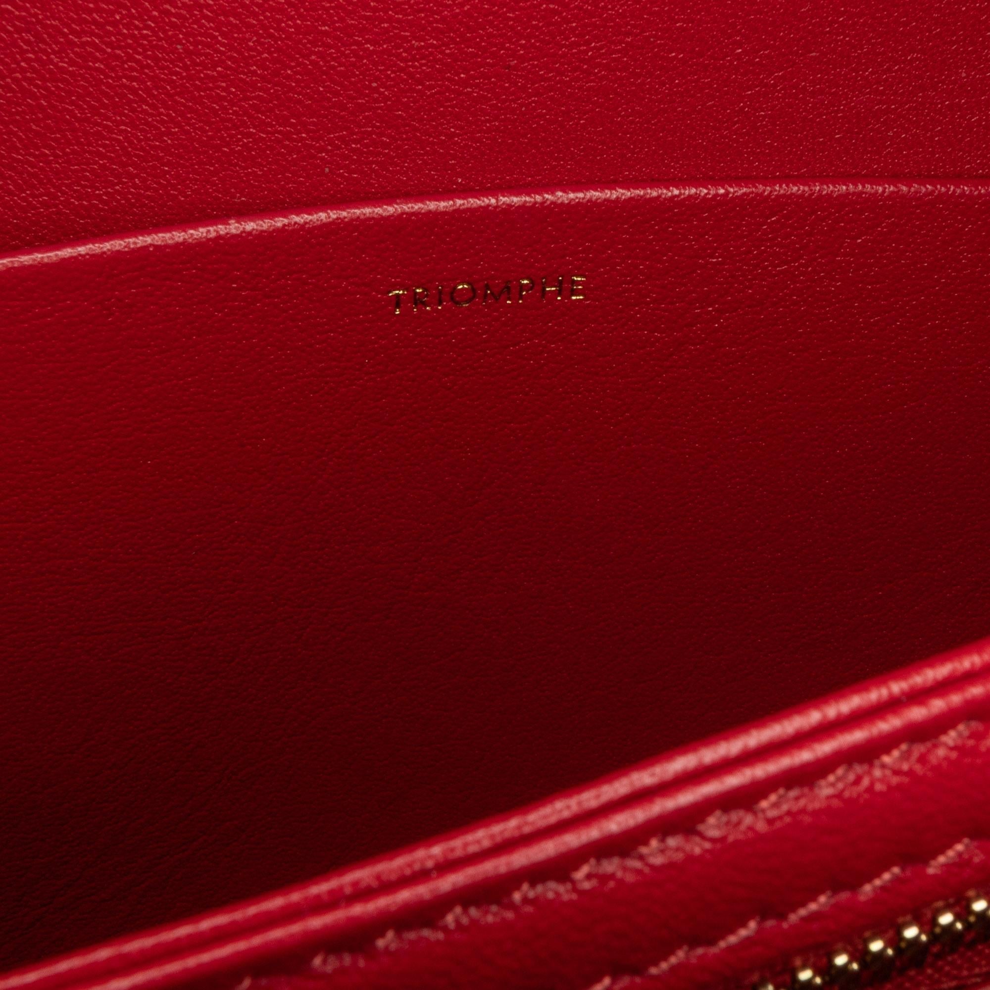Celine Medium Triomphe Crossbody Bag (SHG-Mj1Oy2)