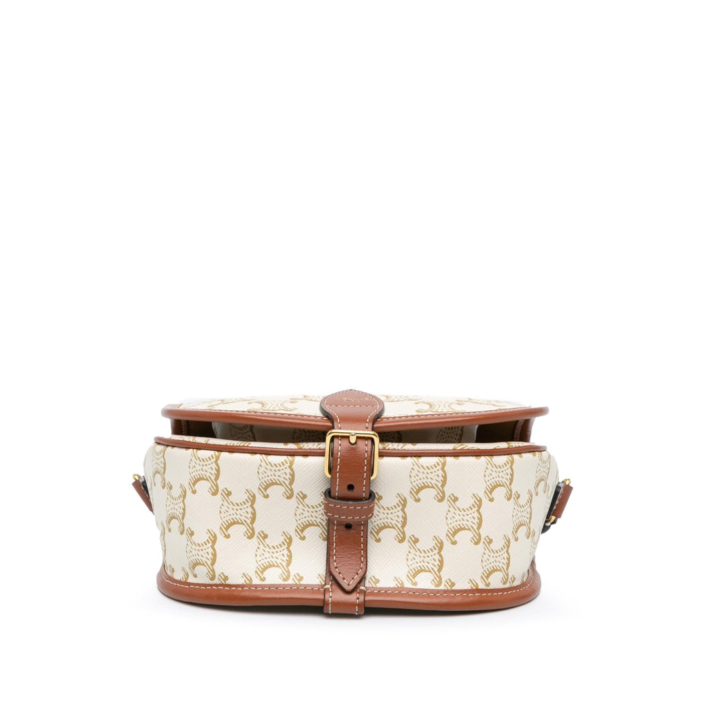 Celine Medium Triomphe Folco Bag (SHG-mGK6bl)