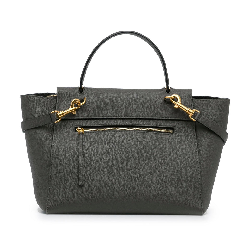 Celine Micro Belt Leather Satchel (SHG-7DgUbl)
