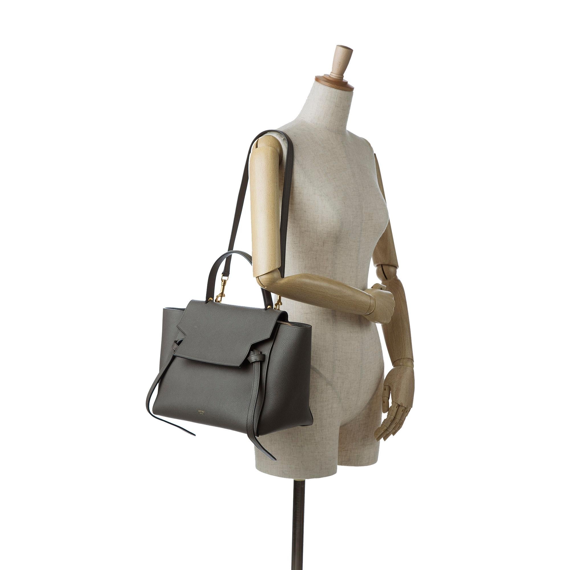 Celine Micro Belt Leather Satchel (SHG-7DgUbl)