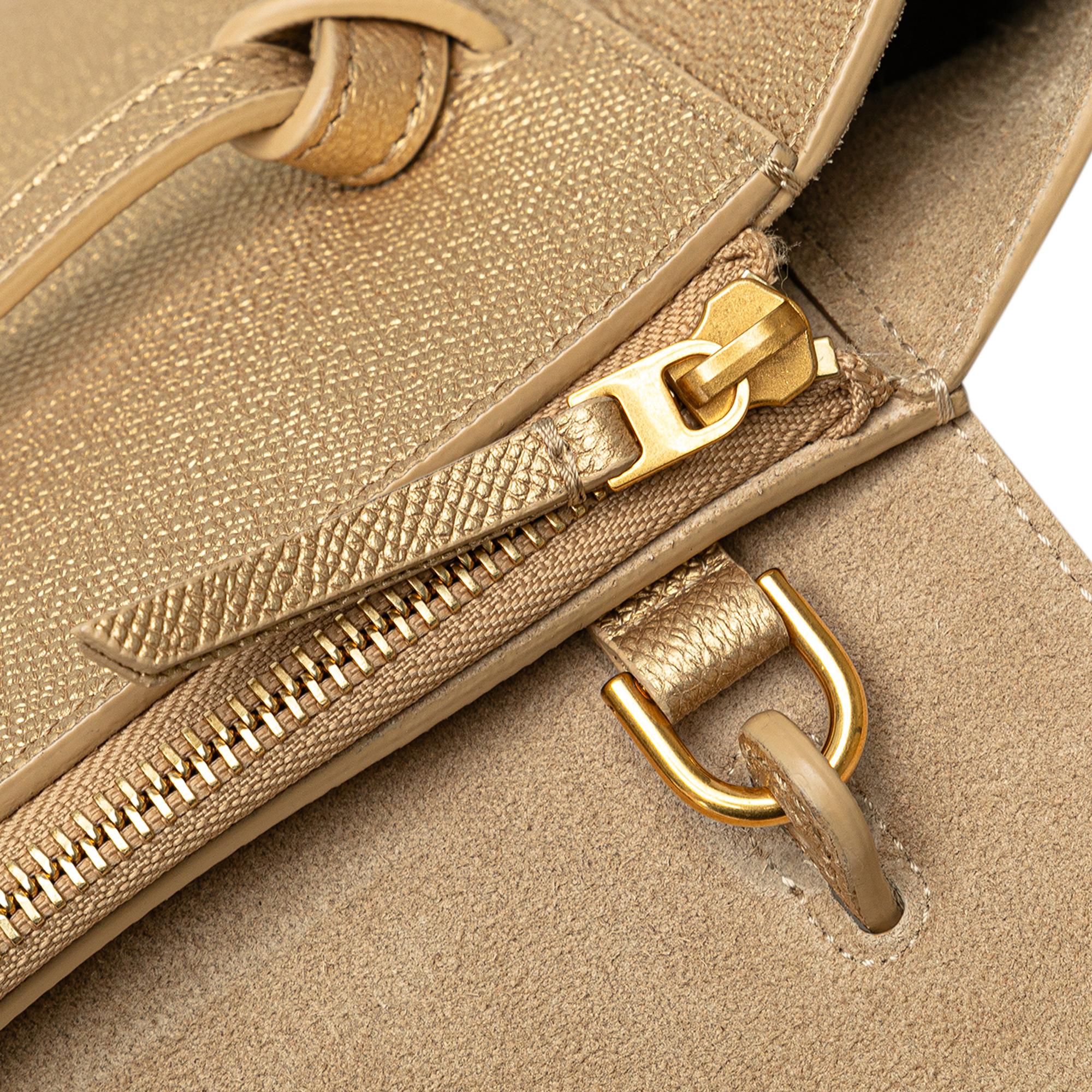 Celine Micro Leather Belt Satchel (SHG-THJOUi)