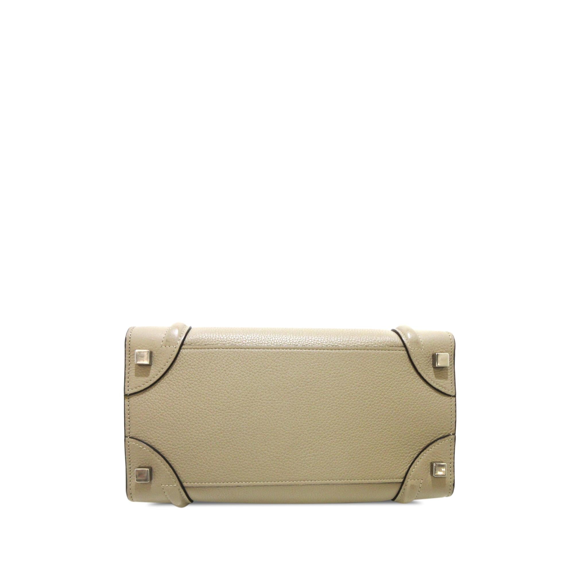 Celine Micro Luggage Tote (SHG-gG5ITV)