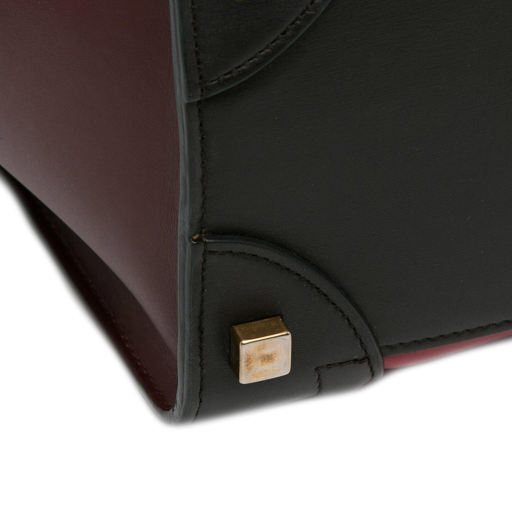 Celine Micro Tricolor Luggage Tote (SHG-xUHh3S)