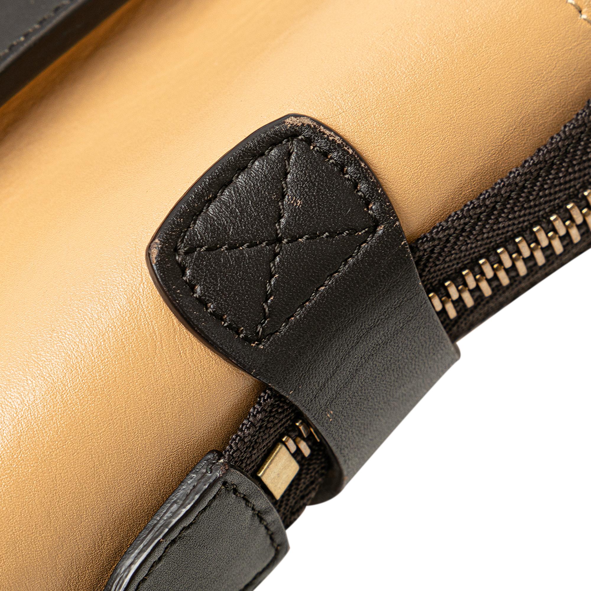 Celine Micro Tricolor Luggage Tote (SHG-thNXmm)