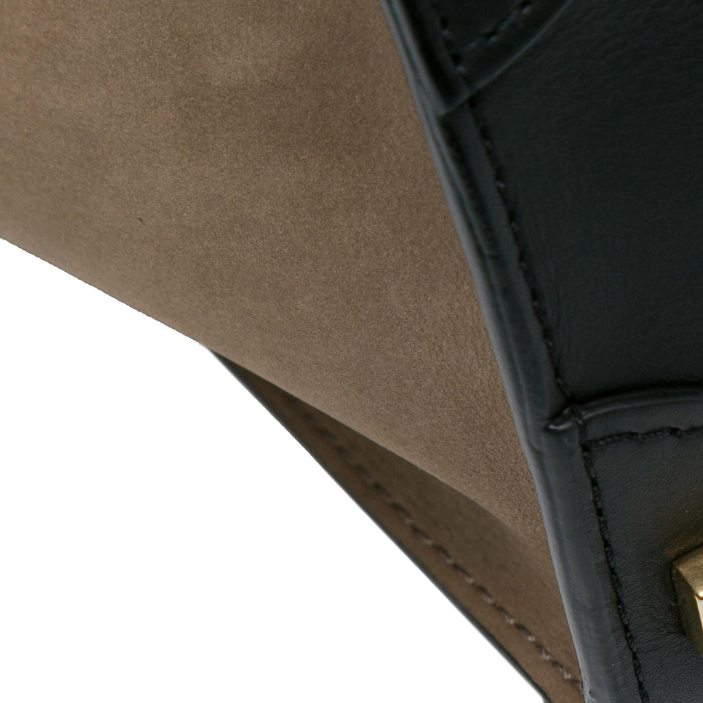 Celine Micro Tricolor Luggage Tote (SHG-oH1S4a)