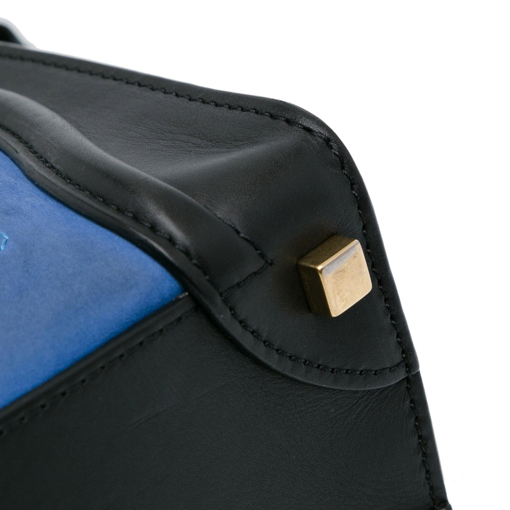 Celine Micro Tricolor Luggage Tote (SHG-oH1S4a)